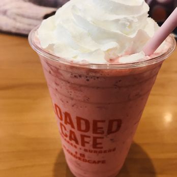Loaded Cafe - Strawberry milkshake - Breakfast & Brunch Near Me - Santa Ana, California Loaded Cafe - Strawberry milkshake - Breakfast & Brunch Near Me - Santa Ana, California