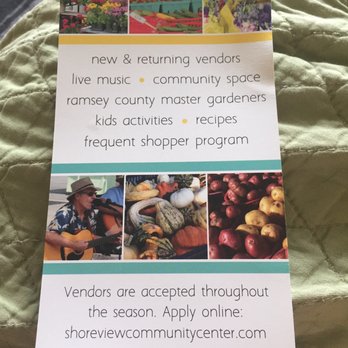 Shoreview Farmers Market - Farmers Market Near Me - Shoreview, Minnesota Shoreview Farmers Market - Farmers Market Near Me - Shoreview, Minnesota