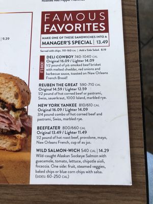 Menu photo 1 Jason's Deli Tallahassee, FL Menu photo 1 Jason's Deli Tallahassee, FL