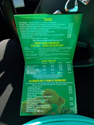 Menu photo 2 Zig Zagz Deli & Convience Pat, NJ Menu photo 2 Zig Zagz Deli & Convience Pat, NJ