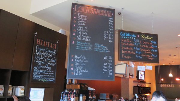 Menu photo 2 Lola Savannah Coffee Lounge Austin, TX