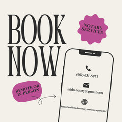 Maldonado’s Notary Services - Busy day? Let me take care of your notary needs! I offer convenient mobile and remote notary services. Book now.Get a free quote!!