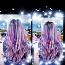 King Salon - Hair balayage by Helen.Text or call to her for an appointment with the number 713_584_0001.