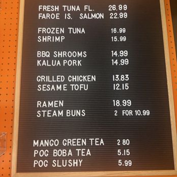 Fushipoke - Menu - Poke Near Me - Sarasota, Florida Fushipoke - Menu - Poke Near Me - Sarasota, Florida