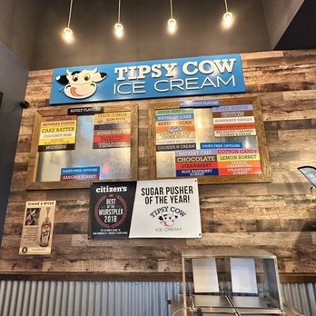 Tipsy Cow Ice Cream - The menu changes so always check-in and call ahead if necessary for specials. - Ice Cream & Frozen Yogurt Near Me - New Braunfels, Texas