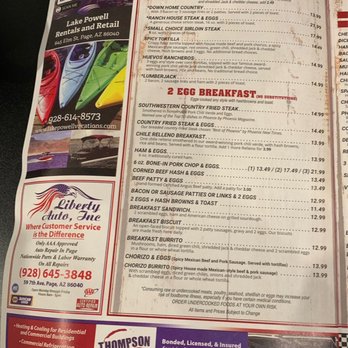 Ranch House Grille - Breakfast & Brunch Near Me - Page, Arizona