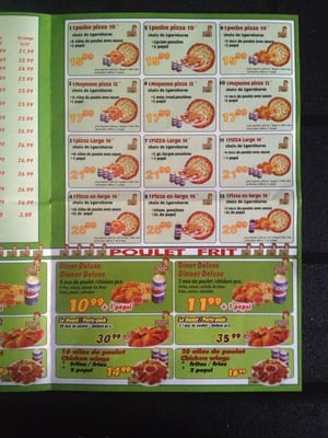 Menu photo 2 Pizza Capital Pierrefonds, QC