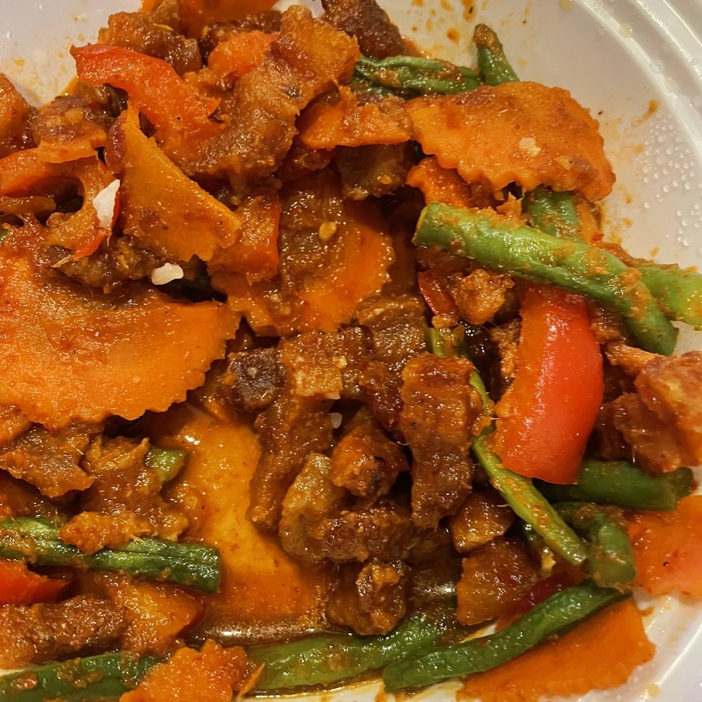 Tasty Thai - H3. Crispy Pork Prig Khing - Thai Near Me - New York, New York