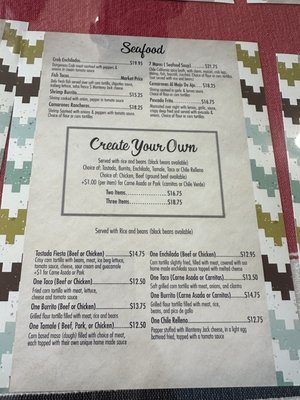 Menu photo 2 Jose's Mexican Cafe Seaside, CA Menu photo 2 Jose's Mexican Cafe Seaside, CA