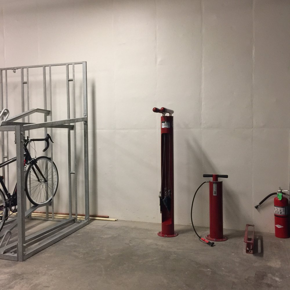 The Dwight - pretty huge bike room w/ some tools and an air pump. - Apartments Near Me - Berkeley, California The Dwight - pretty huge bike room w/ some tools and an air pump. - Apartments Near Me - Berkeley, California