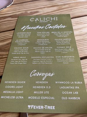 Menu photo 3 Calichi Gastrobar Naranjito, PR