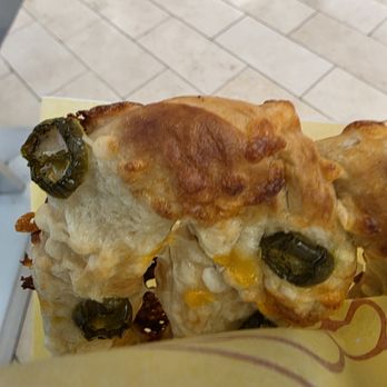Wetzel's Pretzels - Jalapeño & Cheese Pretzel - Very Good!! - Pretzels Near Me - Dallas, Texas Wetzel's Pretzels - Jalapeño & Cheese Pretzel - Very Good!! - Pretzels Near Me - Dallas, Texas