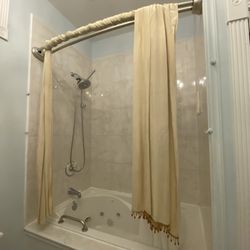 Bathroom with Jacuzzi Tub/Shower combo