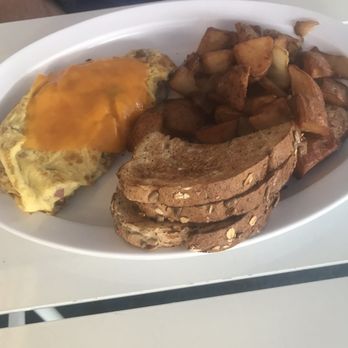 Beach Diner - Cheese, mushroom ham omelet. Underwhelming. - Diners Near Me - Fernandina Beach, Florida Beach Diner - Cheese, mushroom ham omelet. Underwhelming. - Diners Near Me - Fernandina Beach, Florida
