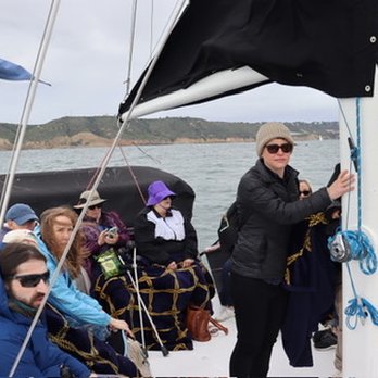 SailingRTW - Blankets provided for the chilly day. - Boating Near Me - San Diego, California SailingRTW - Blankets provided for the chilly day. - Boating Near Me - San Diego, California