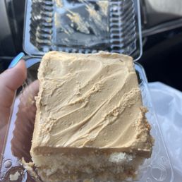 Caramel Cake Slice