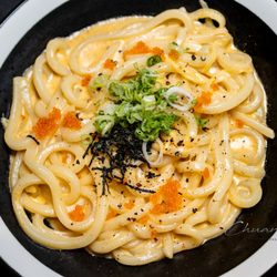 Kyushu Yakitori Izakaya - Uni Cream Udon ($22)