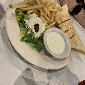 Cafe Petra - Chicken Shawarma Sandwich - Lebanese Near Me - Saint Francisville, Louisiana