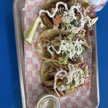 Salsa - Blackened redfish tacos - Cuban Near Me - New Orleans, Louisiana