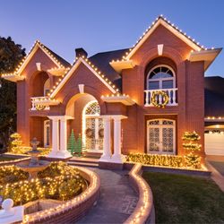 This beautiful piece of property has been a customer for over 20 years, we always enjoy lighting it up.