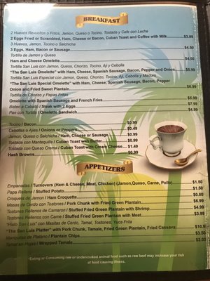 Menu photo 5 San Luis Cuban Cafe Fort Myers, FL Menu photo 5 San Luis Cuban Cafe Fort Myers, FL