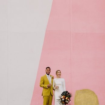 Let's Frolic Together - Check out this rad wall we found - Event Photography Near Me