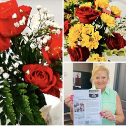 Mayberry Gardens Assisted Living and Memory Care Homes - Flowers donated from the 1st Baptist Church of Garland and the certification that Mayberry Gardens is ranked #1 in Garland for Asst, living!