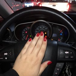 Hollywood Nails - first few days my nails looked amazing. andi did a good job but a week after, my shellac started to peel off! wouldn't recommend