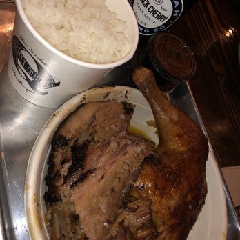 Mighty Quinn's Barbeque - 3 Meat Platter Pulled Pork Half Chicken Brisket Bottled Soda - Barbeque Near Me - Clifton, New Jersey Mighty Quinn's Barbeque - 3 Meat Platter Pulled Pork Half Chicken Brisket Bottled Soda - Barbeque Near Me - Clifton, New Jersey