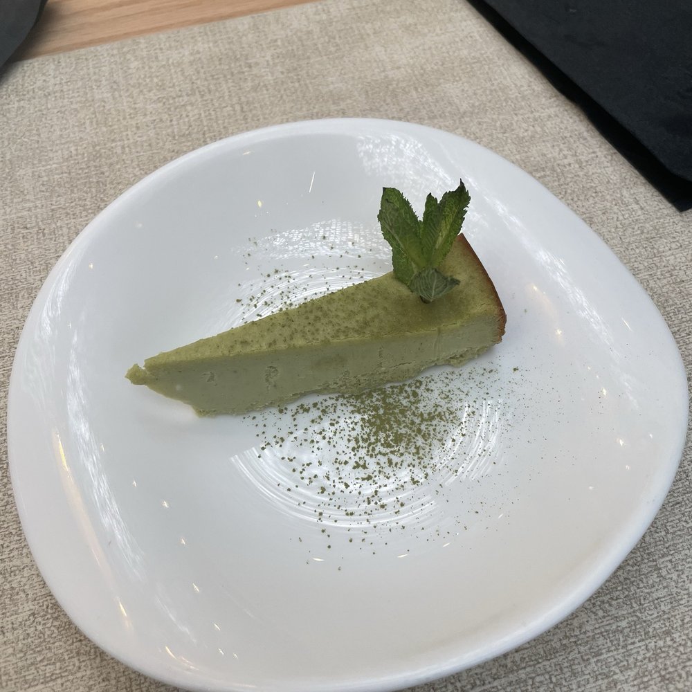 Sushi Lab Rooftop - Matcha cheese cake - Japanese Near Me - New York, New York Sushi Lab Rooftop - Matcha cheese cake - Japanese Near Me - New York, New York