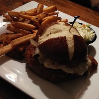 Shepherd's Crook - Schnitzel burger - Pubs Near Me - Georgetown, Ontario Shepherd's Crook - Schnitzel burger - Pubs Near Me - Georgetown, Ontario