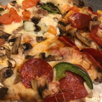 Antonella's II Pizzeria - Half supreme & half garlic something. Yum! - Pizza Near Me - Davenport, Iowa Antonella's II Pizzeria - Half supreme & half garlic something. Yum! - Pizza Near Me - Davenport, Iowa