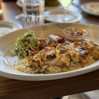 Pinyon - Chicken kebab lunch - Mediterranean Near Me - Scottsdale, Arizona