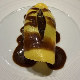 Omurice and caviar