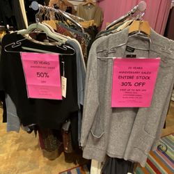 Frou Frou Fashion - Check the sale racks in the back!