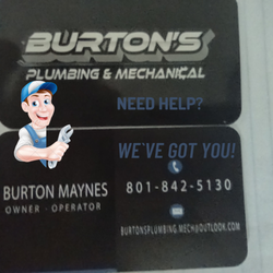 Burton’s plumbing & Mechanical