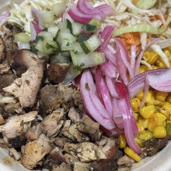 The Angry Jerk - Pulled Pulled Jerk Chicken Bowl - Caribbean Near Me - Columbia, Maryland The Angry Jerk - Pulled Pulled Jerk Chicken Bowl - Caribbean Near Me - Columbia, Maryland