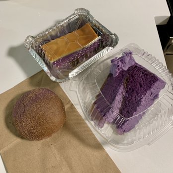 Kape't Torta - Ube Cheese Pandesal Ube Cake Ube Custard Cake - Coffee & Tea Near Me - Elmhurst, New York Kape't Torta - Ube Cheese Pandesal Ube Cake Ube Custard Cake - Coffee & Tea Near Me - Elmhurst, New York