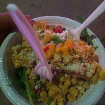 Melrose Night - Corn on the cob - in a bowl. - Food Trucks Near Me - Central LA, California Melrose Night - Corn on the cob - in a bowl. - Food Trucks Near Me - Central LA, California
