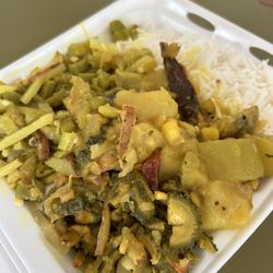 Deshi Food & Groceries - Yummy - 2 item veggie dish, spicy!