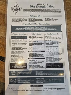 Menu photo 2 The Breakfast Bar Long Beach, CA