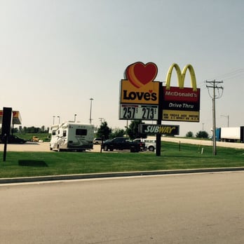 McDonald's - The LOVE'S off of I-80  UTICA - Fast Food Near Me - Utica, Illinois
