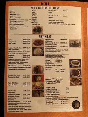 Menu photo 3 Ximena's Tacos Auburndale, FL