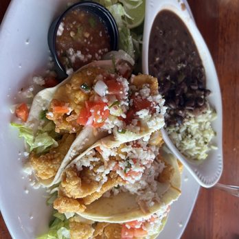 Pompano Joe's - Lunch specialty - fish tacos - Seafood Near Me - Destin, Florida