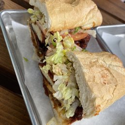 Fried Chicken Po Boi