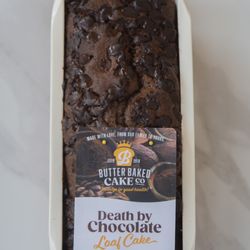 Butter Baked Cake Co - Heavenly 1 Lb Loaf cake in dutch chocolate, GF, Sugar-Free