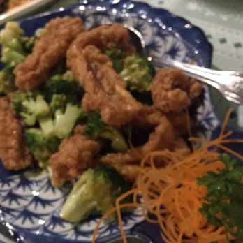 Tani Thai Restaurant - Broccoli squid is my moms favorite - Thai Near Me - Miami, Florida