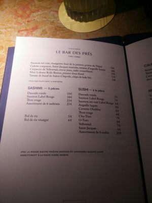 Bar des Prés - Saint-Germain by null