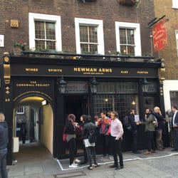 London Literary Pub Crawl - The 'new' Newmans Arms.