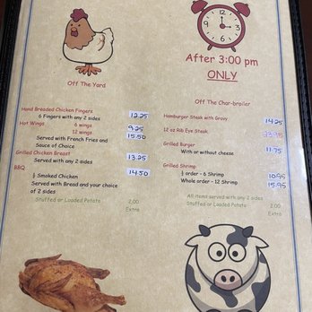 BNB BBQ Grill & More - Menu - Barbeque Near Me - Eufaula, Alabama